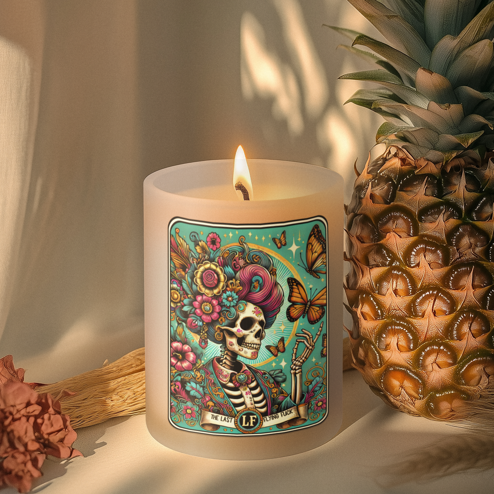 The Last Flying Fuck Tarot Candle