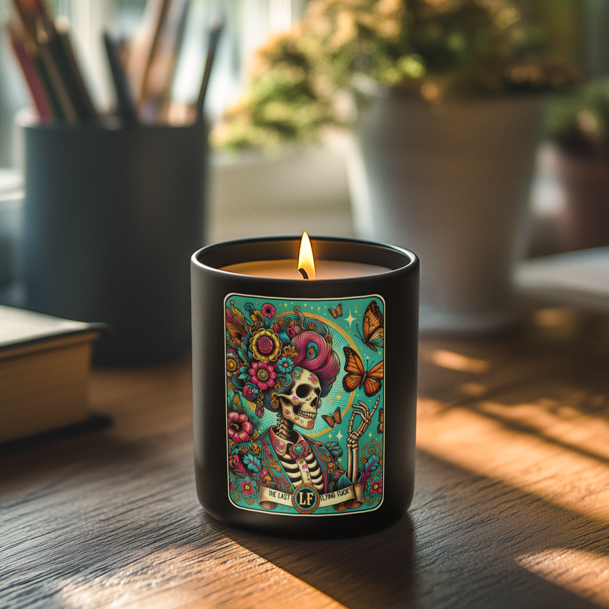 The Last Flying Fuck Tarot Candle