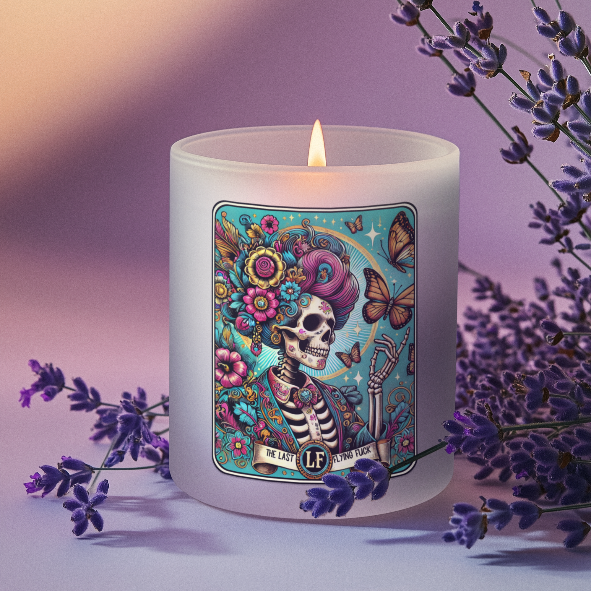 The Last Flying Fuck Tarot Candle