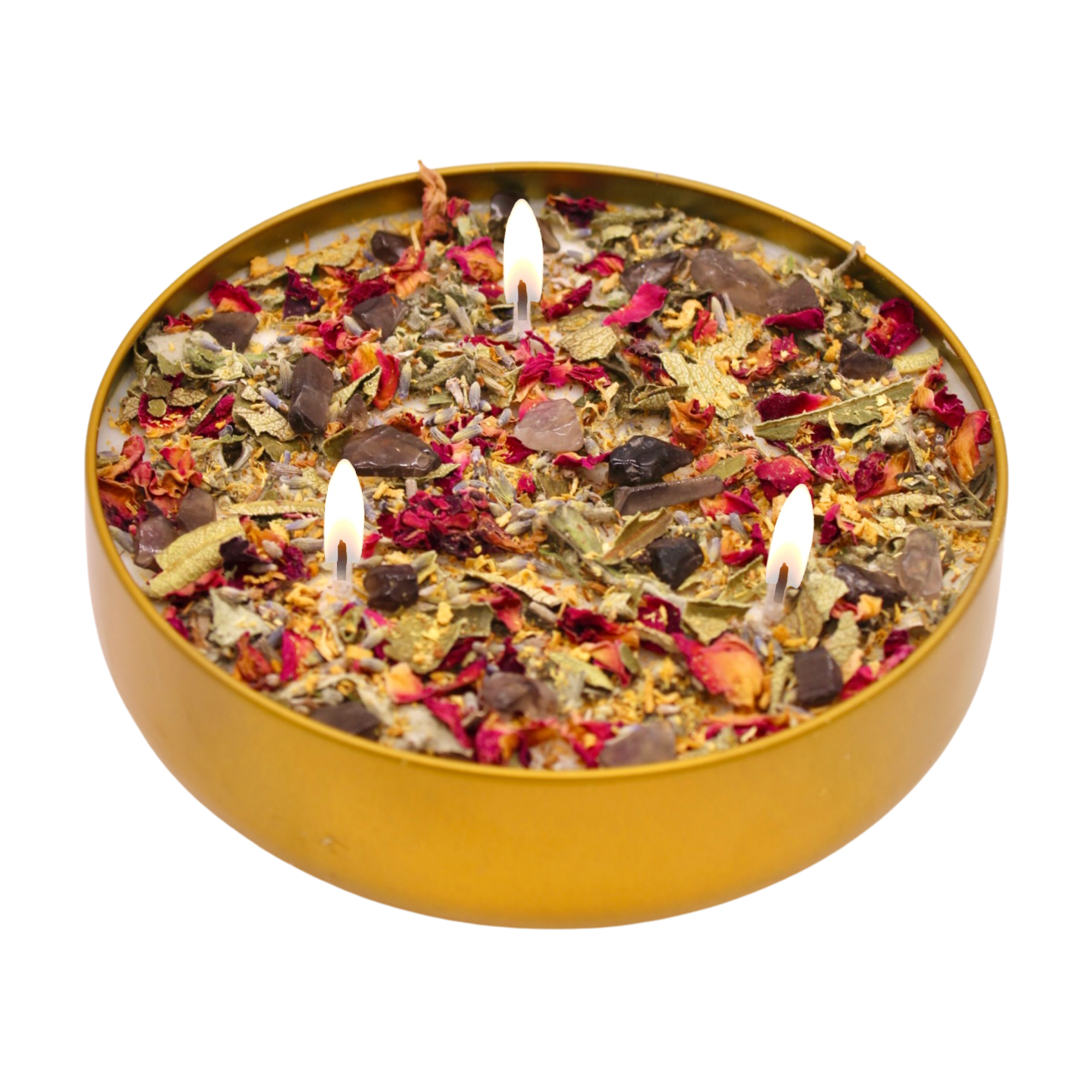 Letting Go 3 Wick Crystal Candle