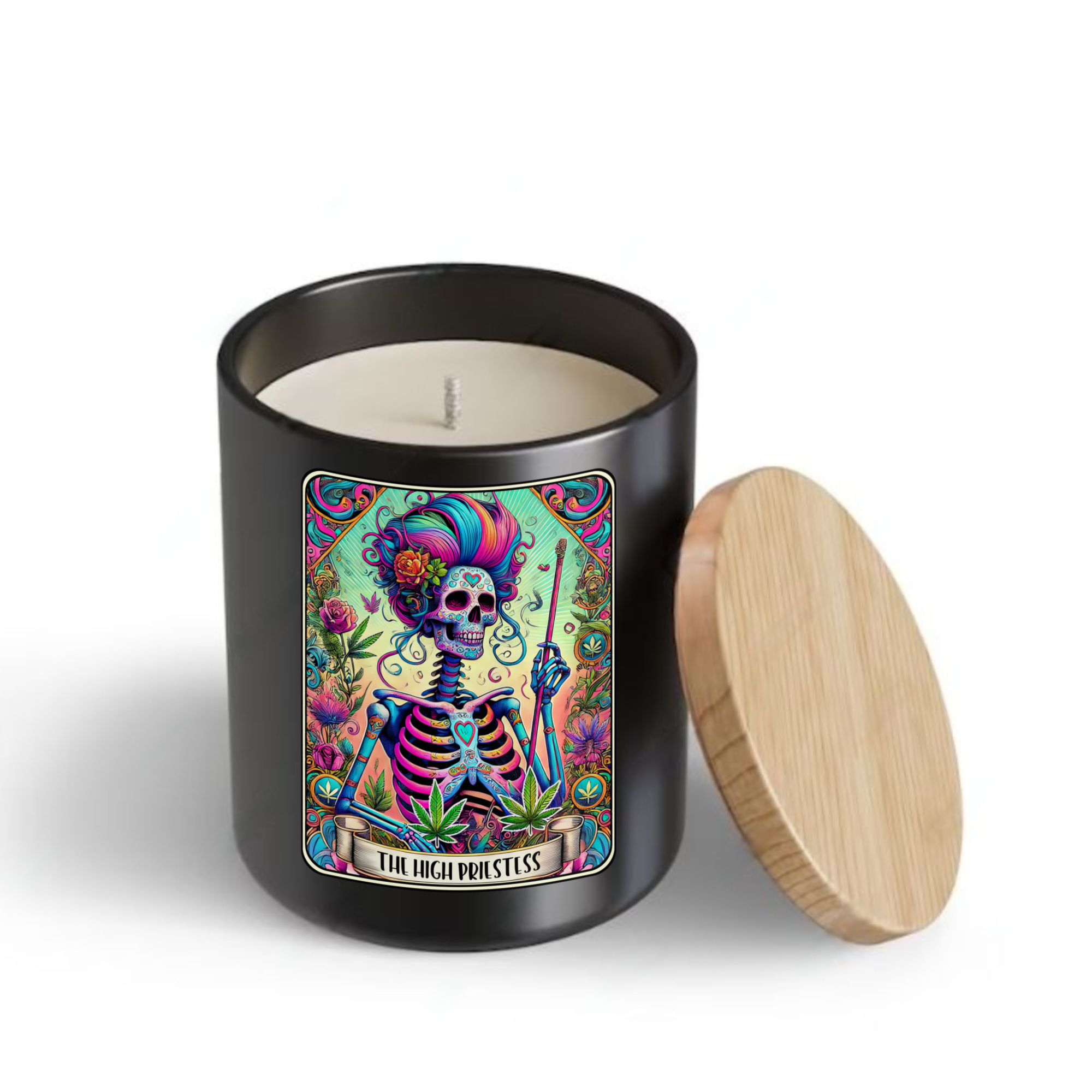The High Priestess Tarot Candle – Energy Wicks