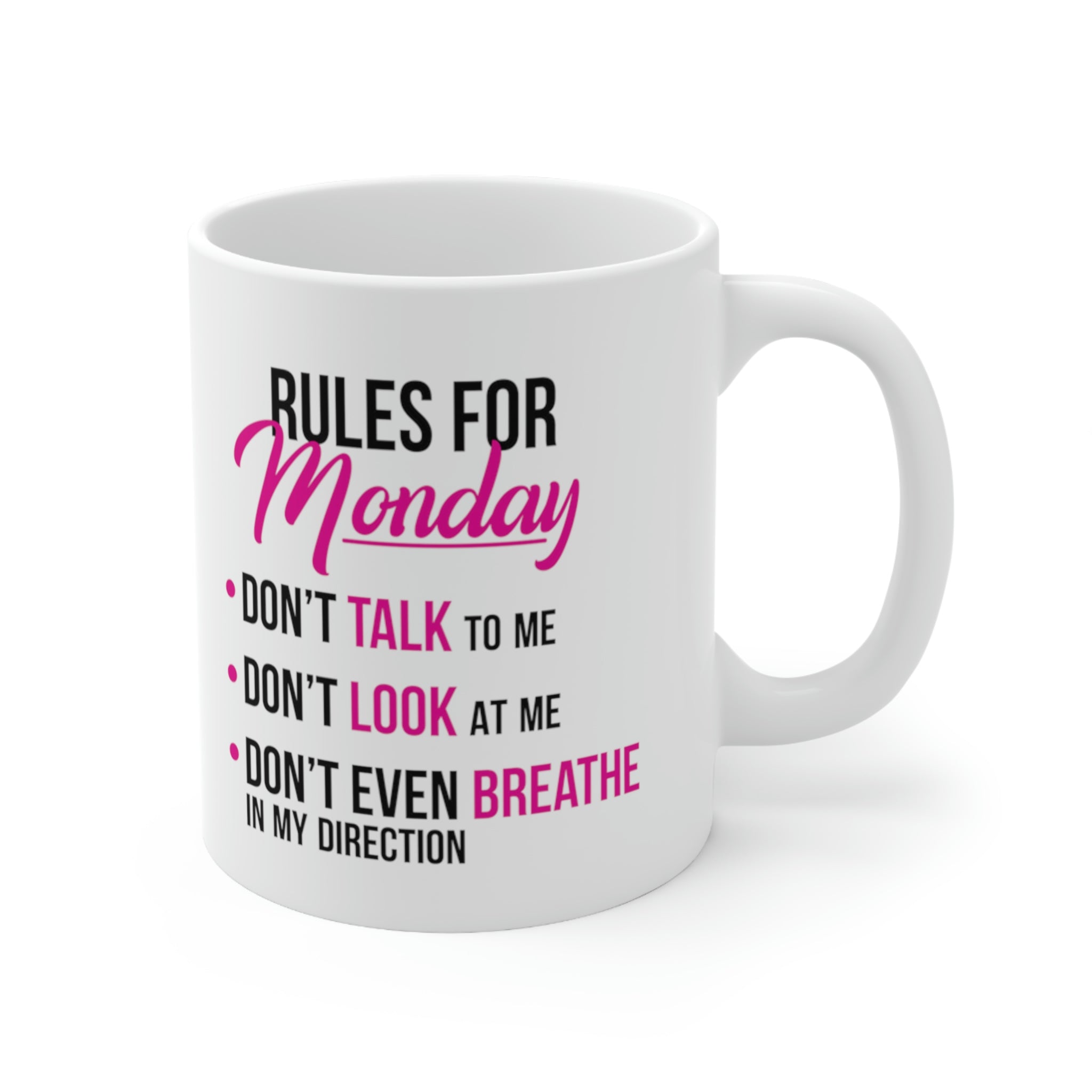 Rules For Monday Mug