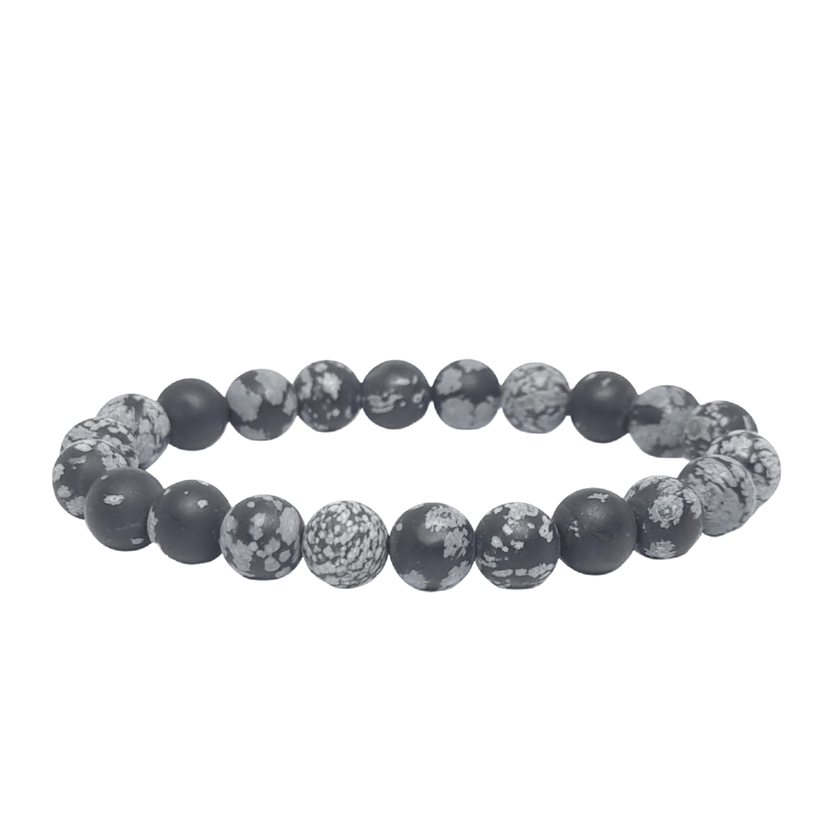 Snowflake Obsidian Bracelet (For Purification)