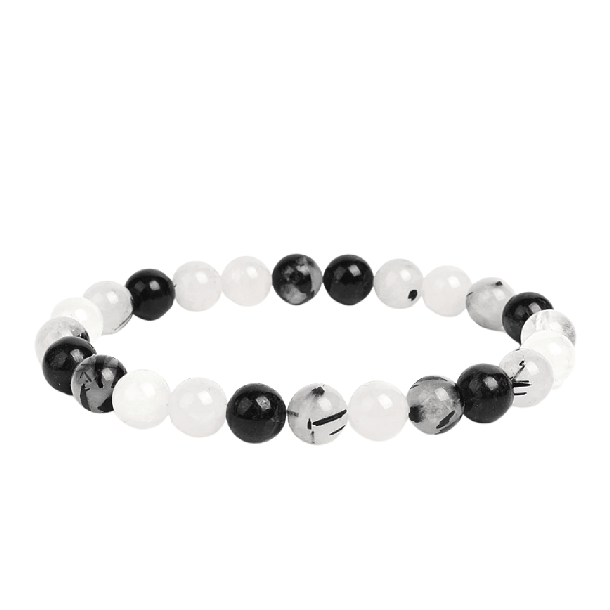 Tourmalinated Quartz Bracelet (For Removing Blocks)