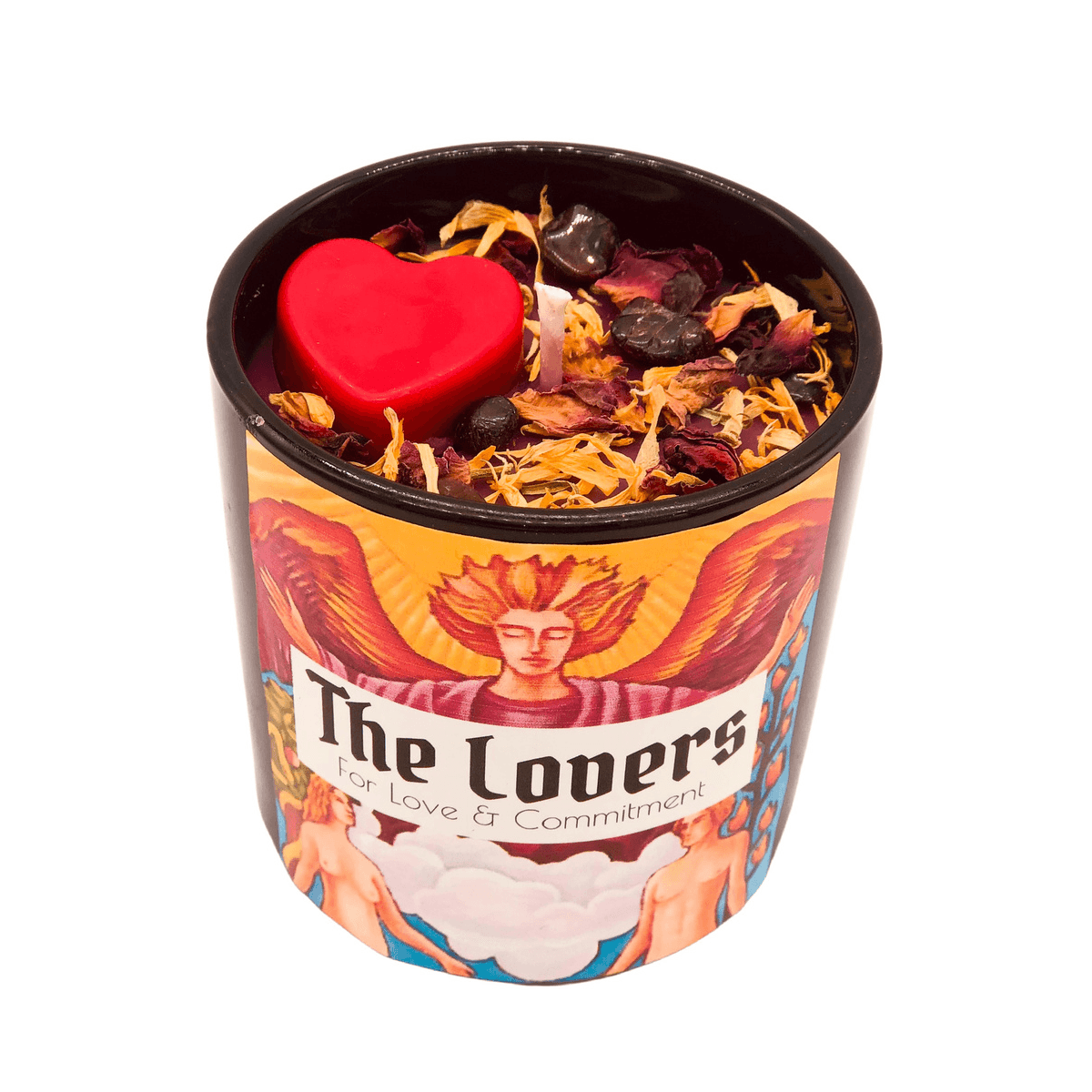 THE LOVERS TAROT CARD CANDLE - Energy Wicks