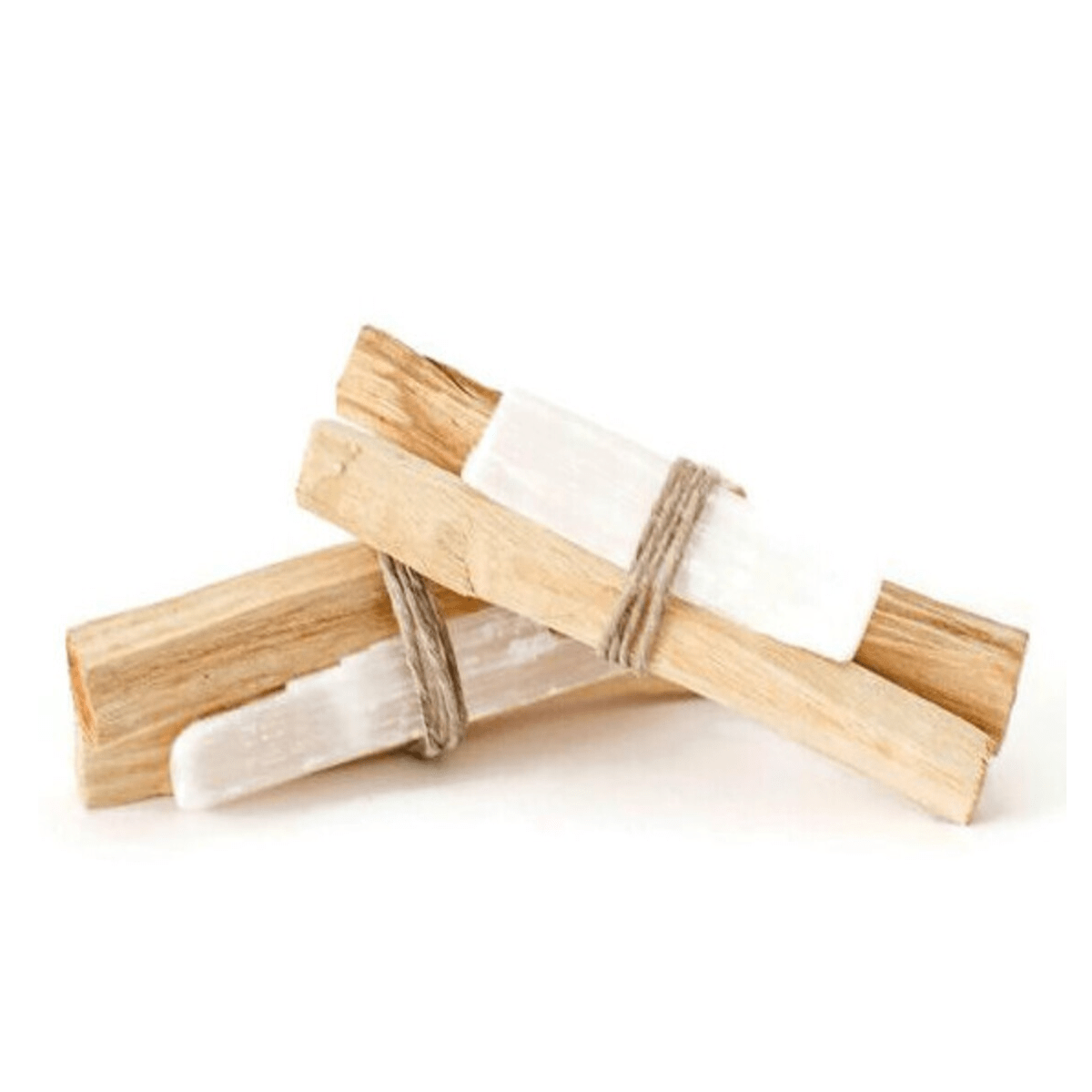 PALO SANTO & SELENITE BUNDLE - Energy Wicks