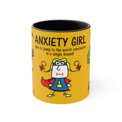 Anxiety Girl Funny Mug