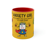 Anxiety Girl Funny Mug