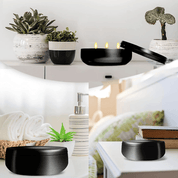 Black Travel Tin Candle