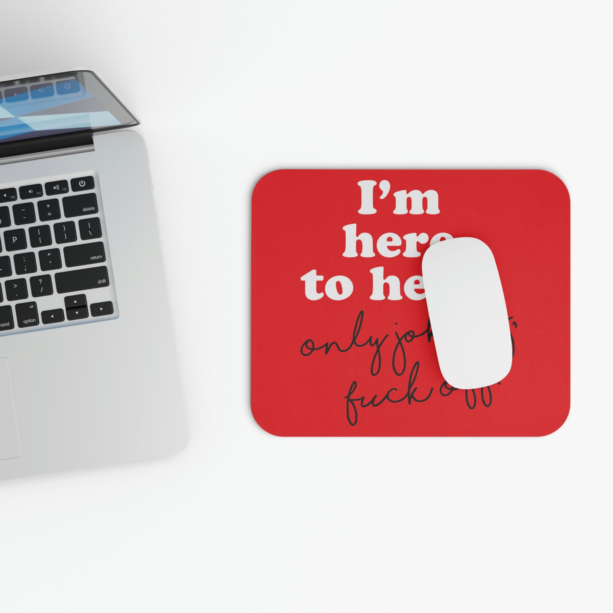 Here To Help Mouse Pad