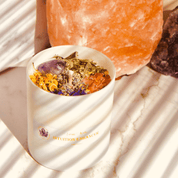 Amethyst and Lavender Candle - Energy Wicks