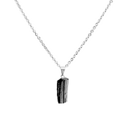 Black Tourmaline Pendent Necklace