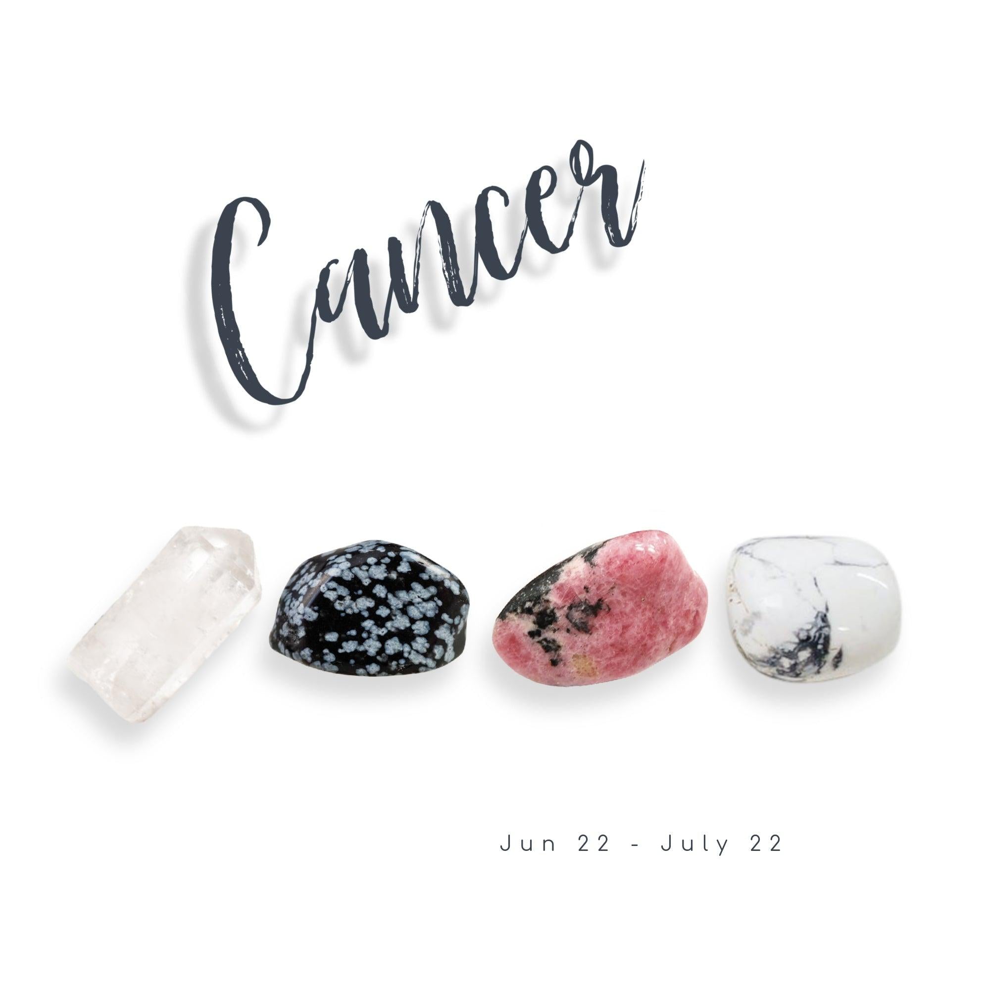 CANCER ZODIAC CRYSTAL SET - Energy Wicks