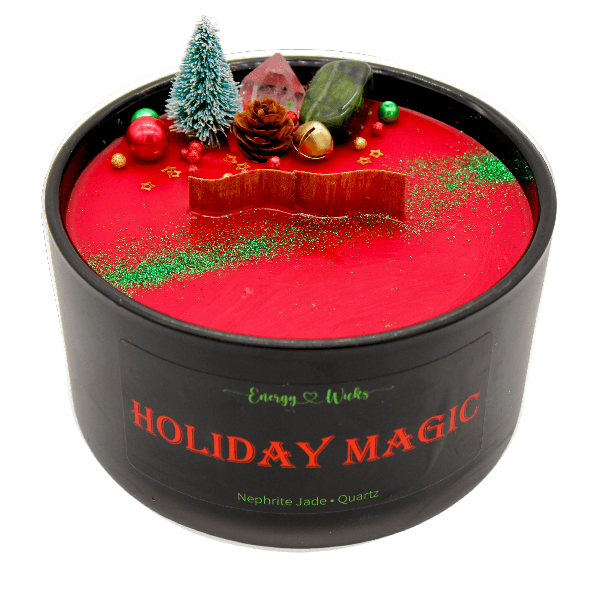 HOLIDAY MAGIC BONFIRE CANDLE - Energy Wicks