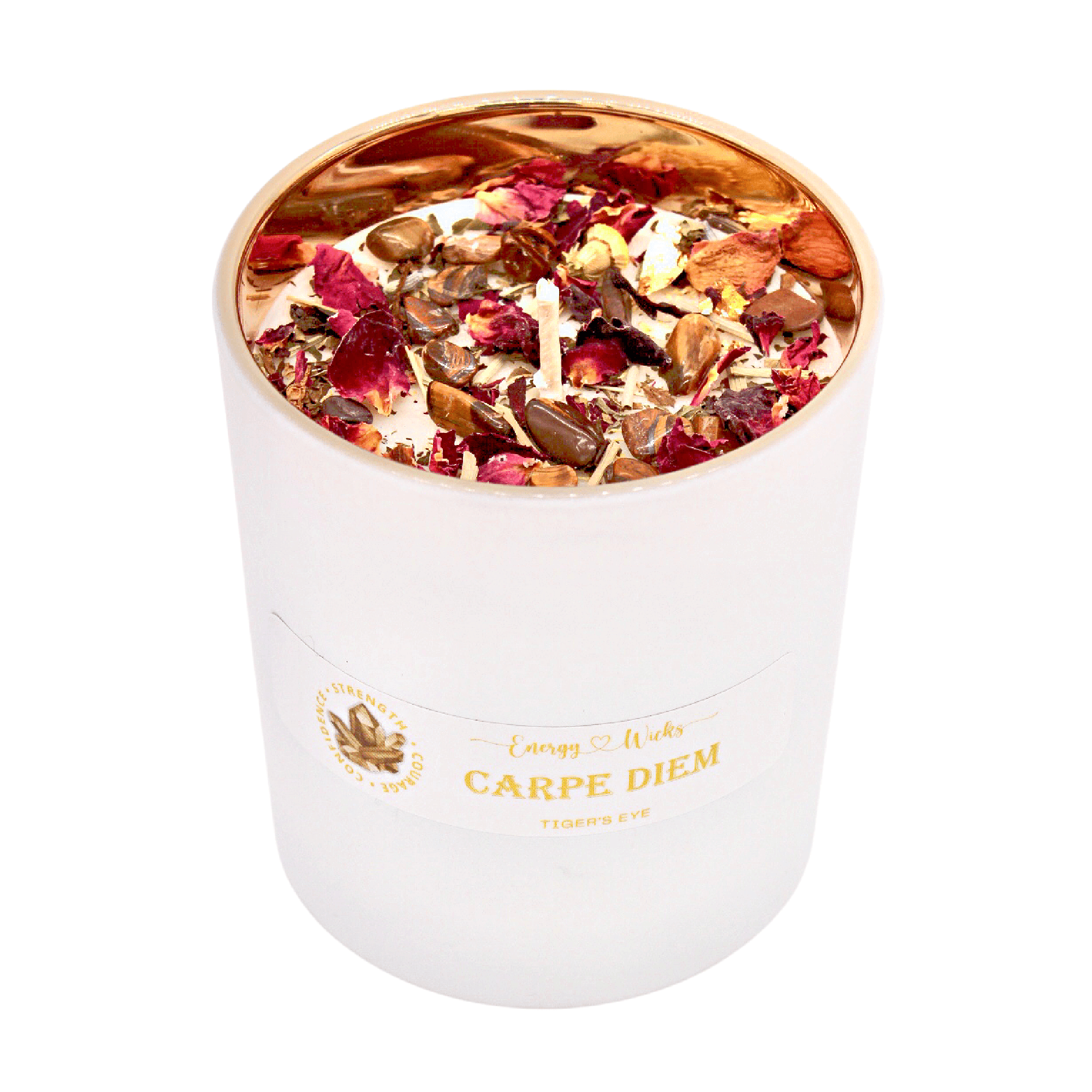 Tiger's Eye Candle - Energy Wicks