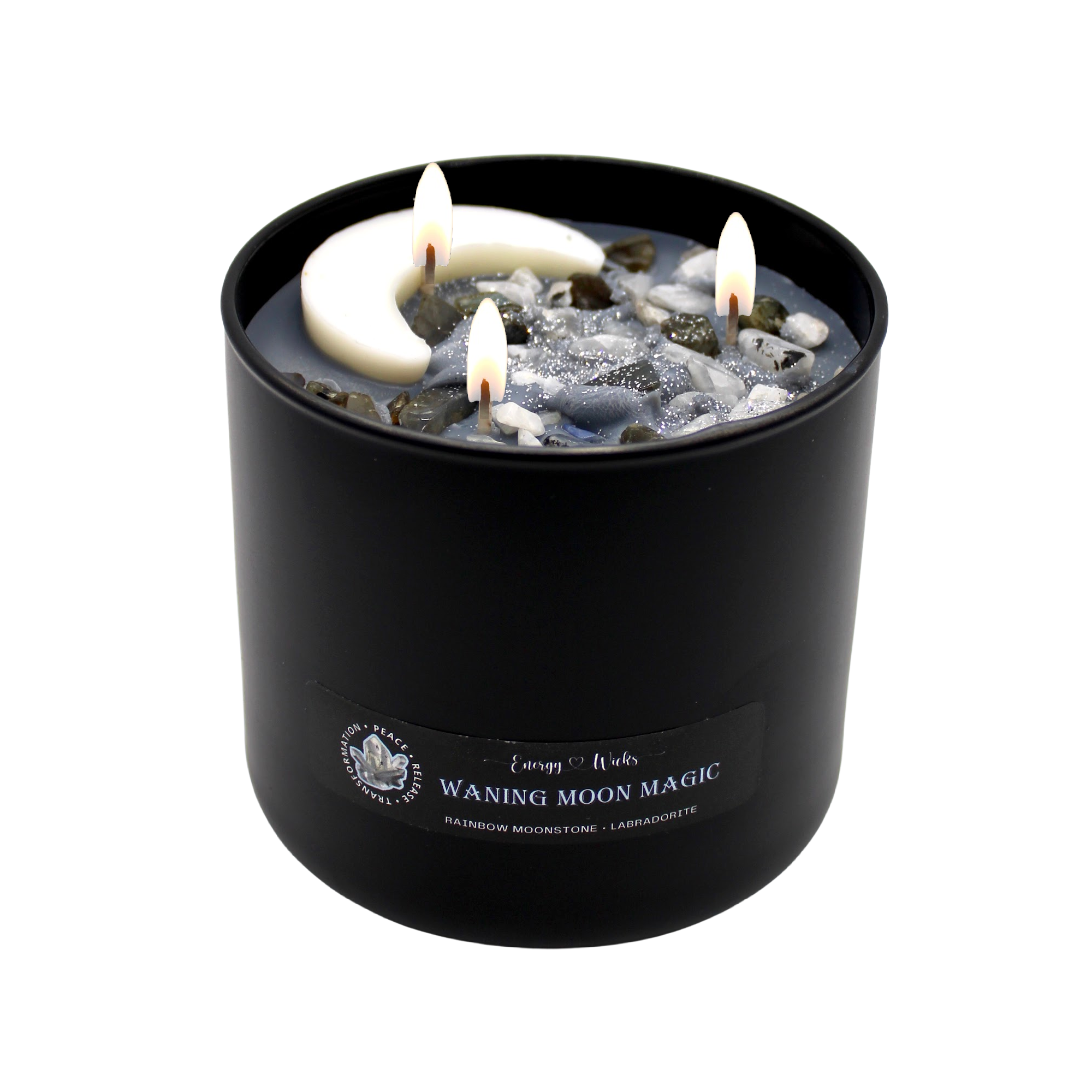 Moon Magic 3 Wick Candle - Energy Wicks