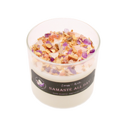 Namaste Crystal Crystal Candle