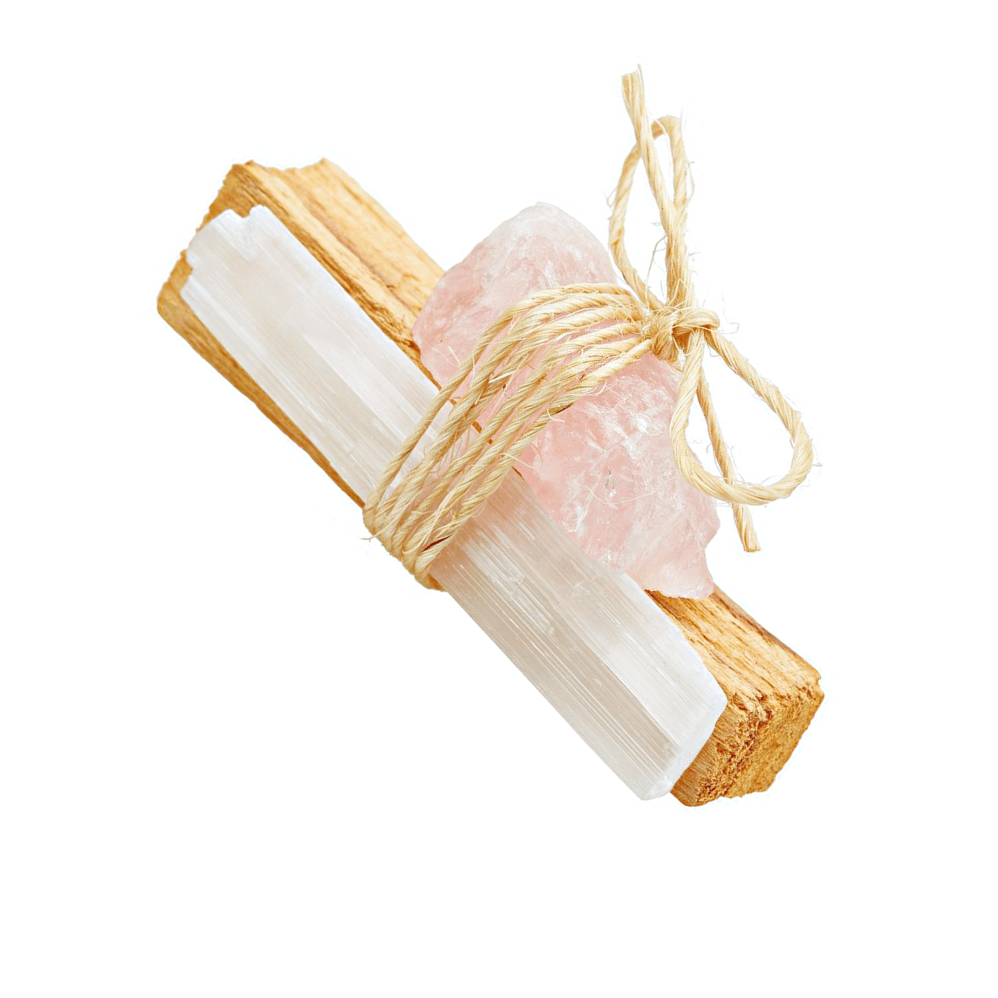 Rose Quartz Palo Santo Bundle
