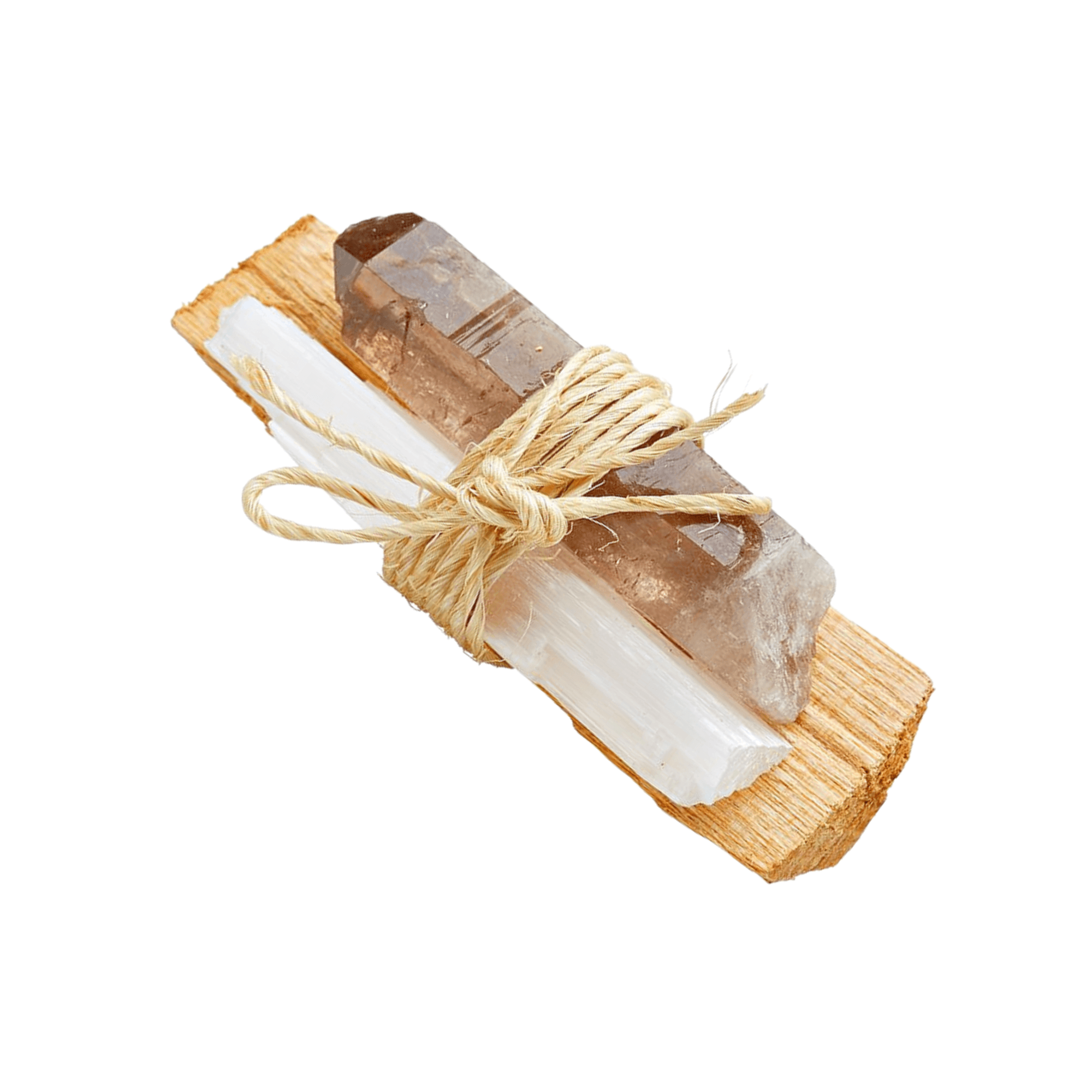 Smoky Quartz Palo Santo Bundle