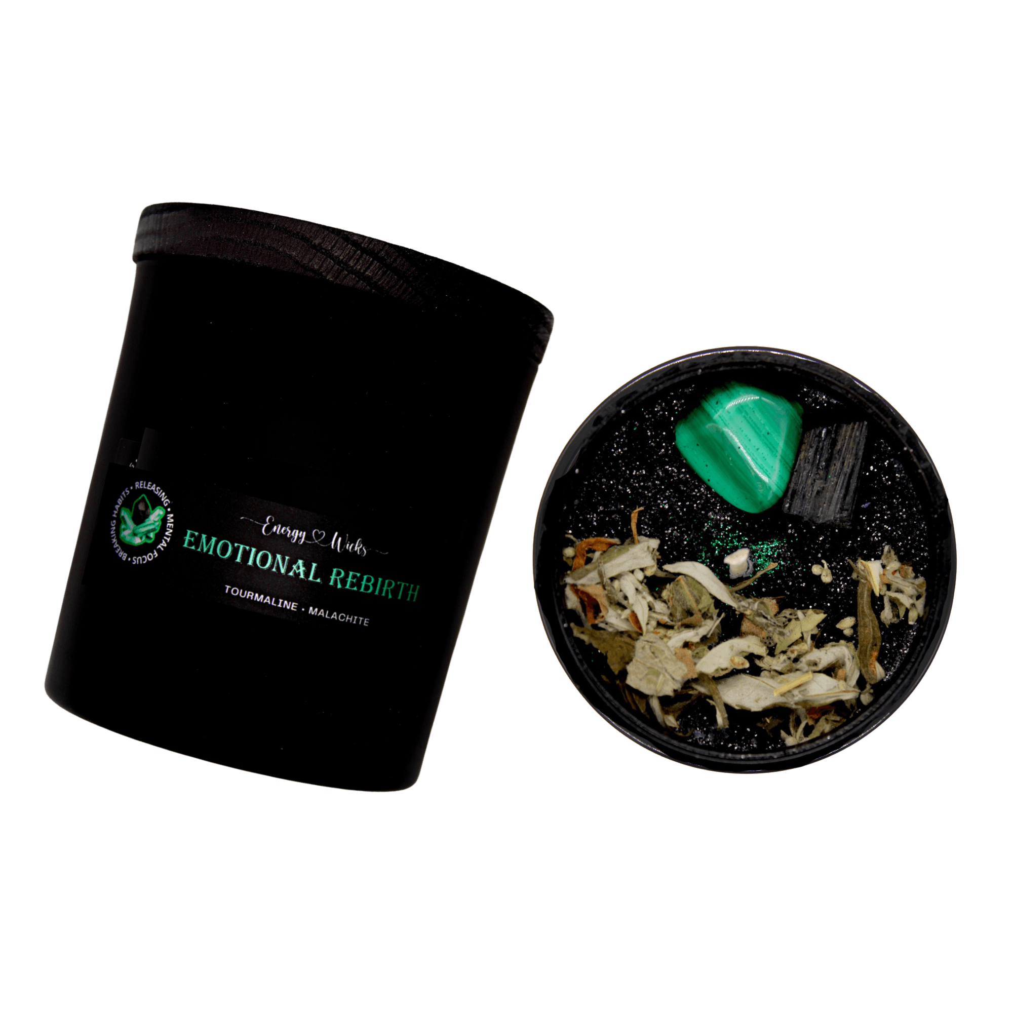 Crystal Candle - Energy Wicks
