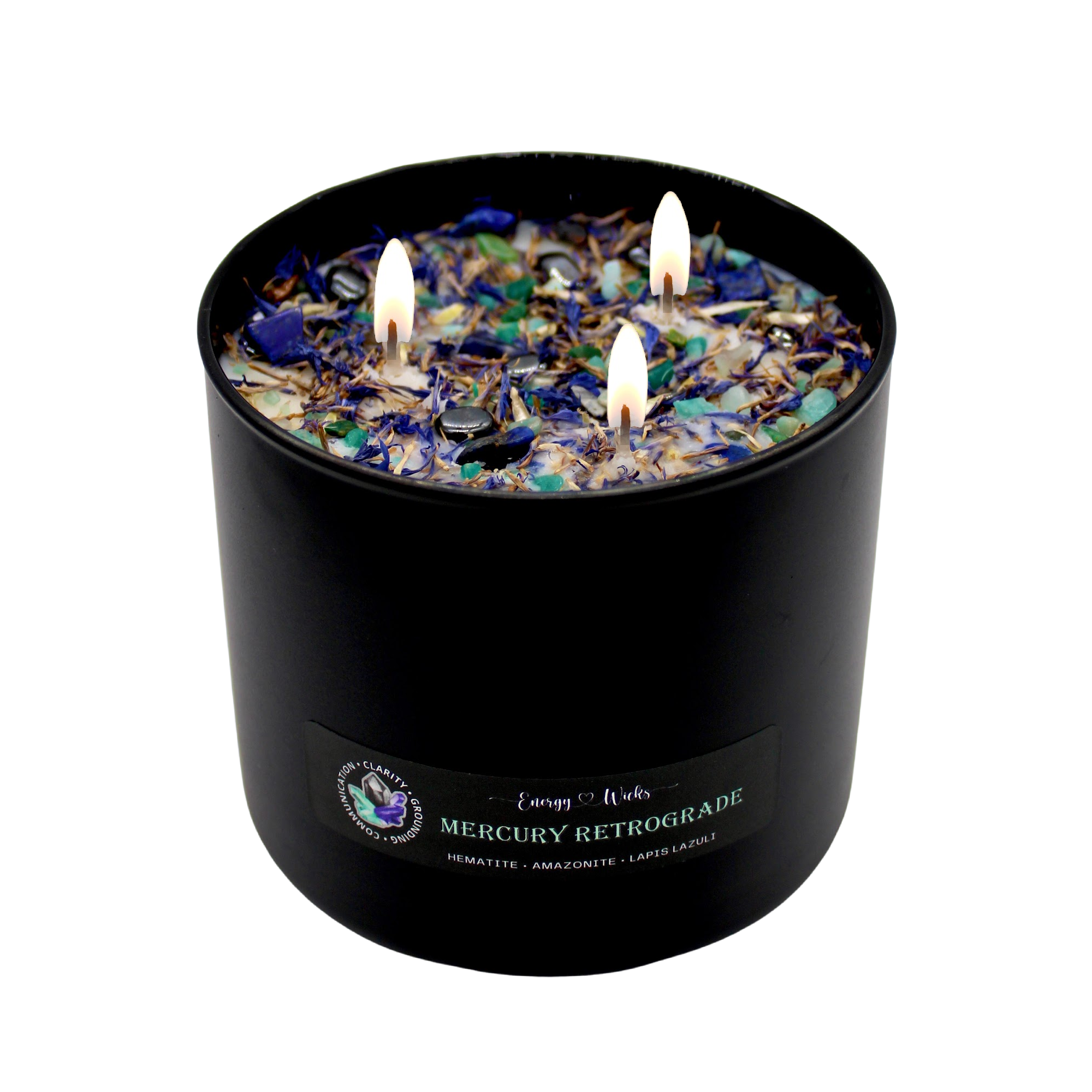 Retrograde 3 Wick Candle - Energy Wicks