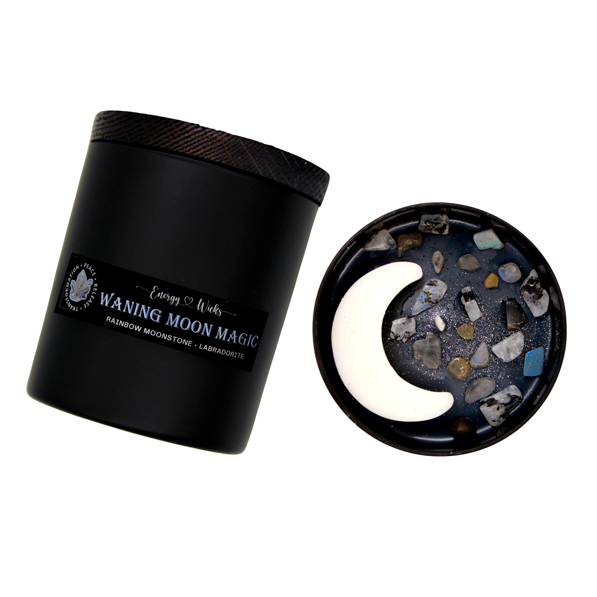 Waning Moon Candle - Energy Wicks