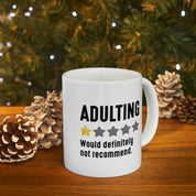 Adulting Review Mug