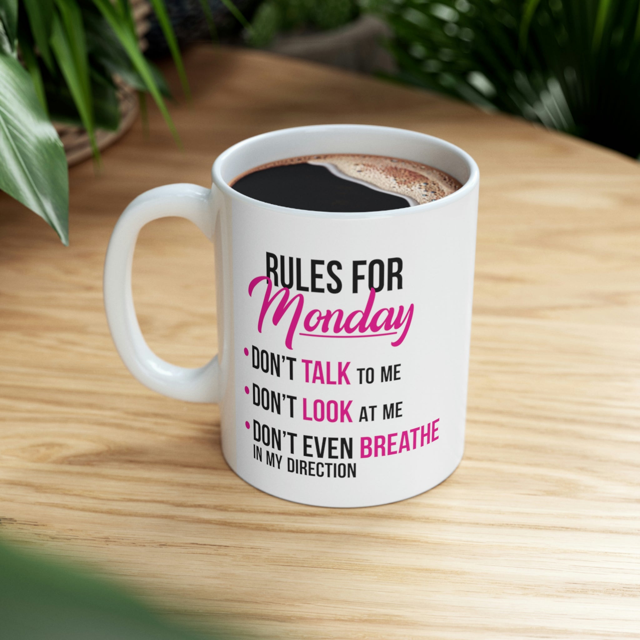 Rules For Monday Mug