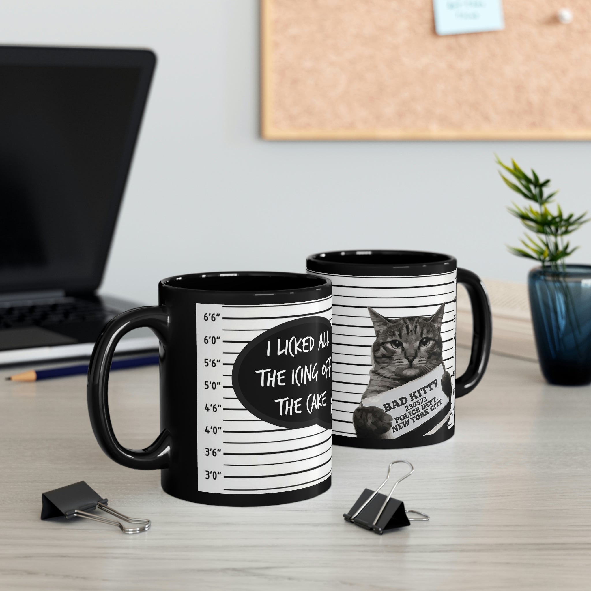 Cat Mugshot Mug