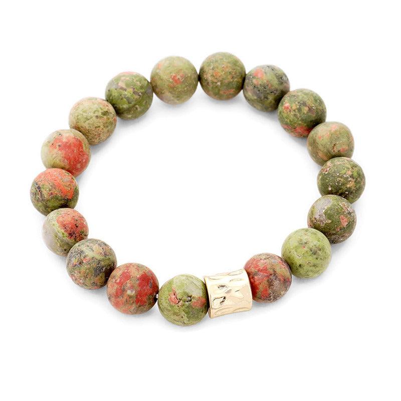 RELEASE (UNAKITE) BRACELET - Energy Wicks