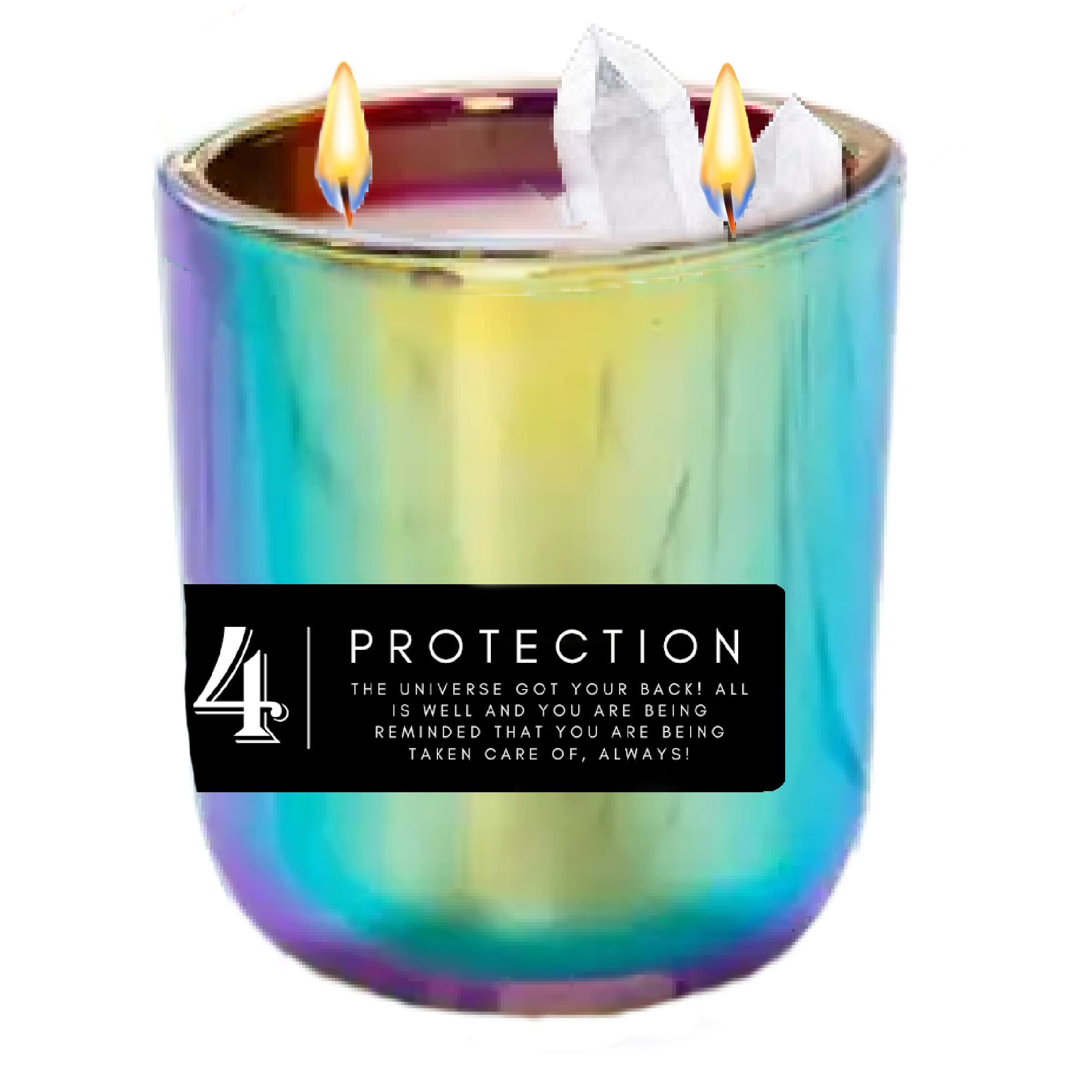 444 Angel Number Candle (Protection)