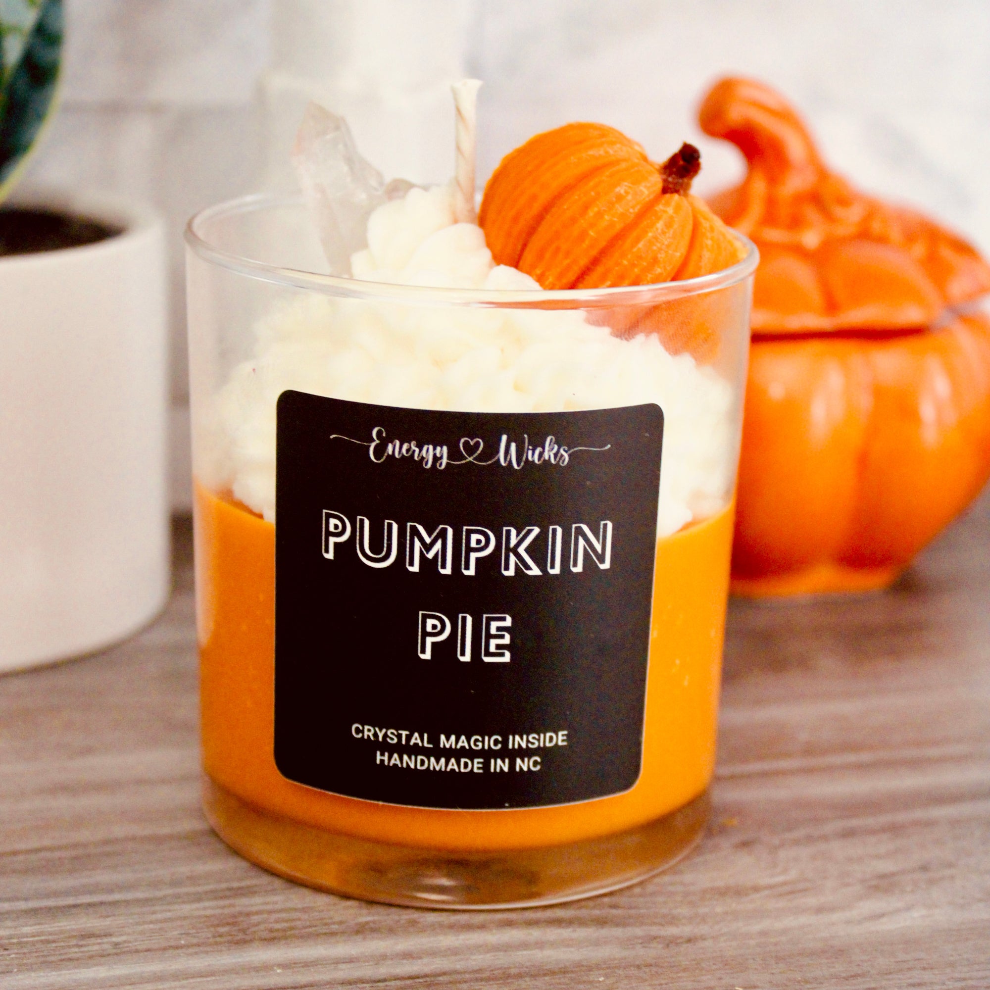 Pumpkin Pie Dessert Candle