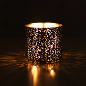 Wealth Crystal Intention Candle