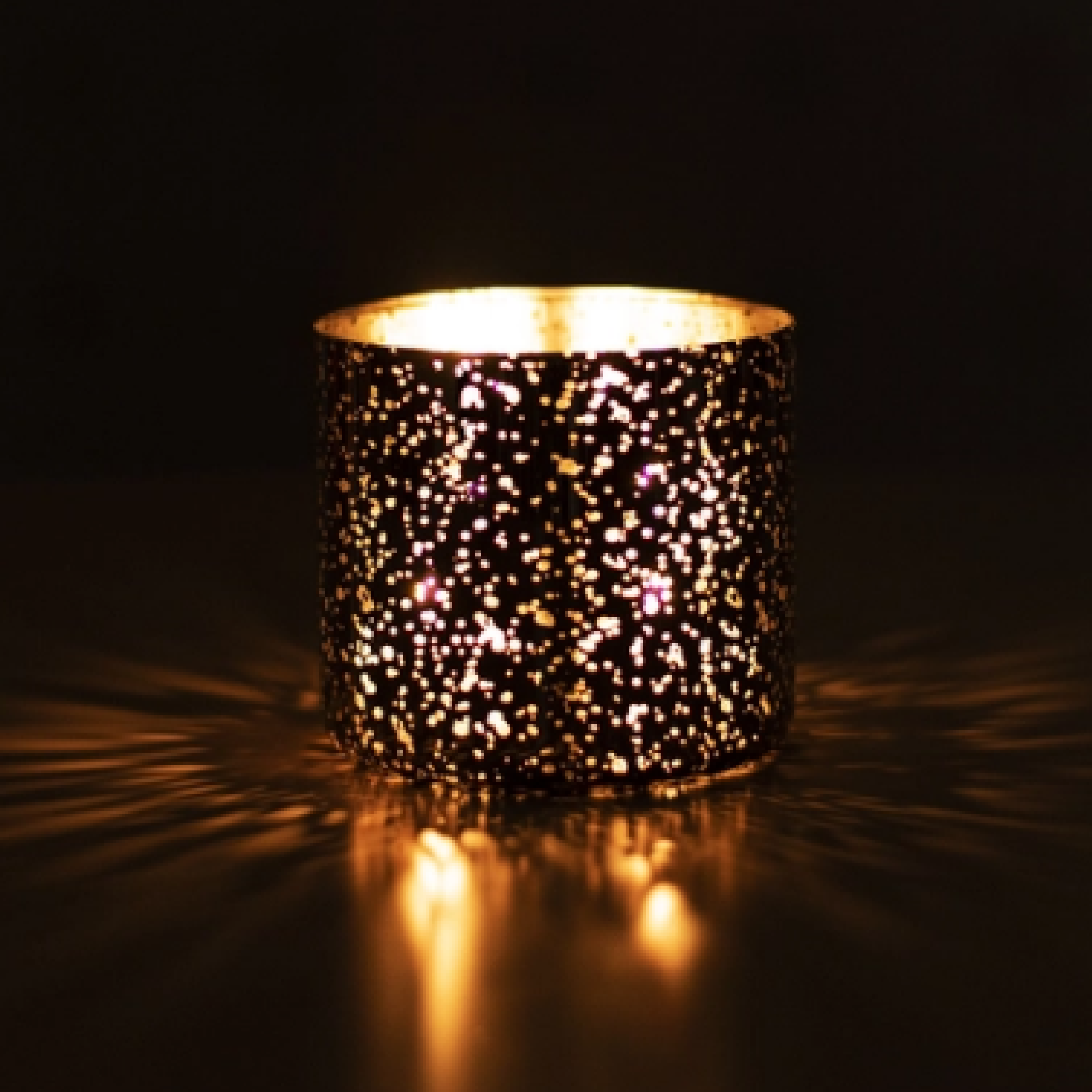Manifestation Crystal Candle