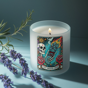 The Not Enough Sage Tarot Candle