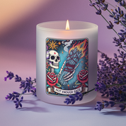 The Not Enough Sage Tarot Candle