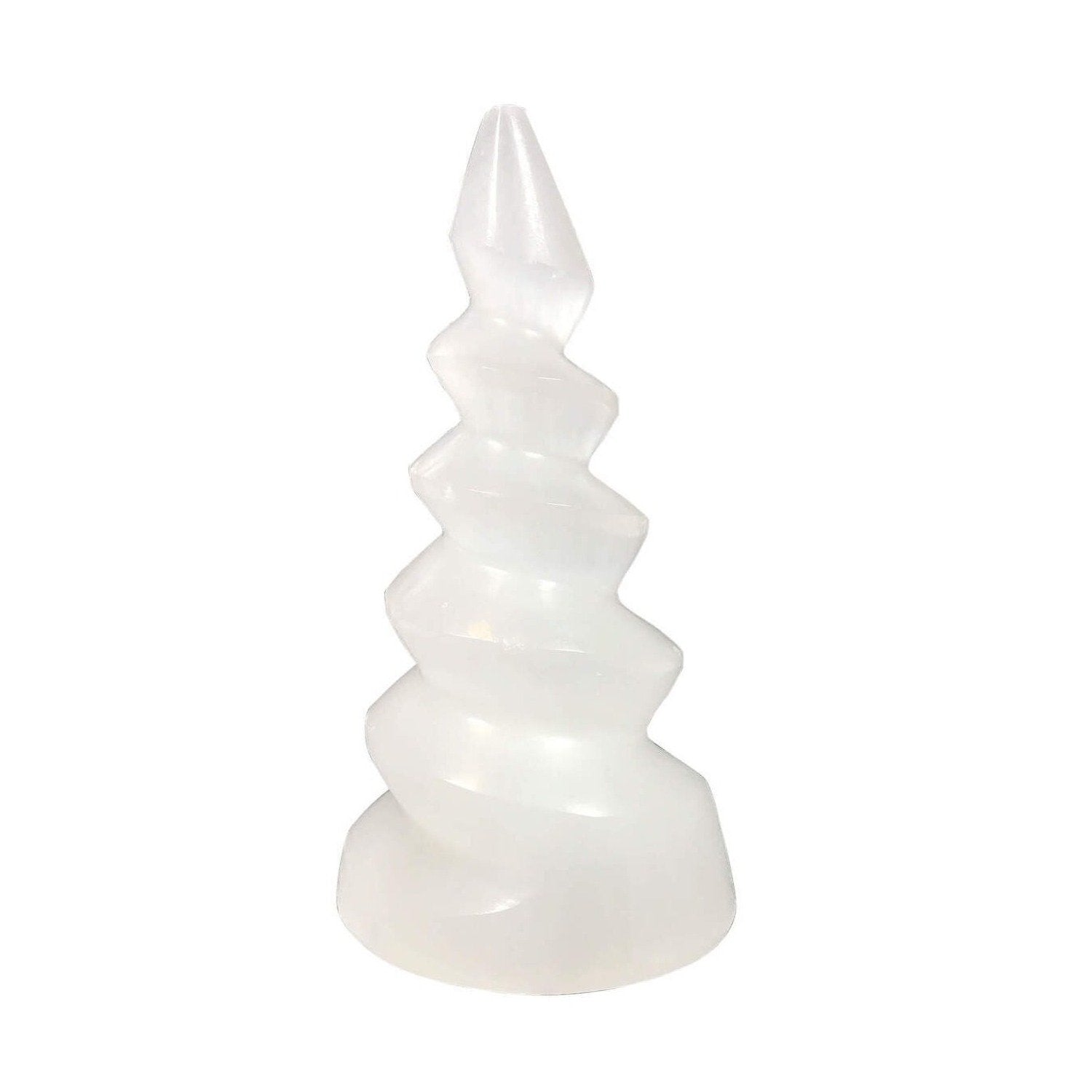 SELENITE UNICORN HORN - Energy Wicks