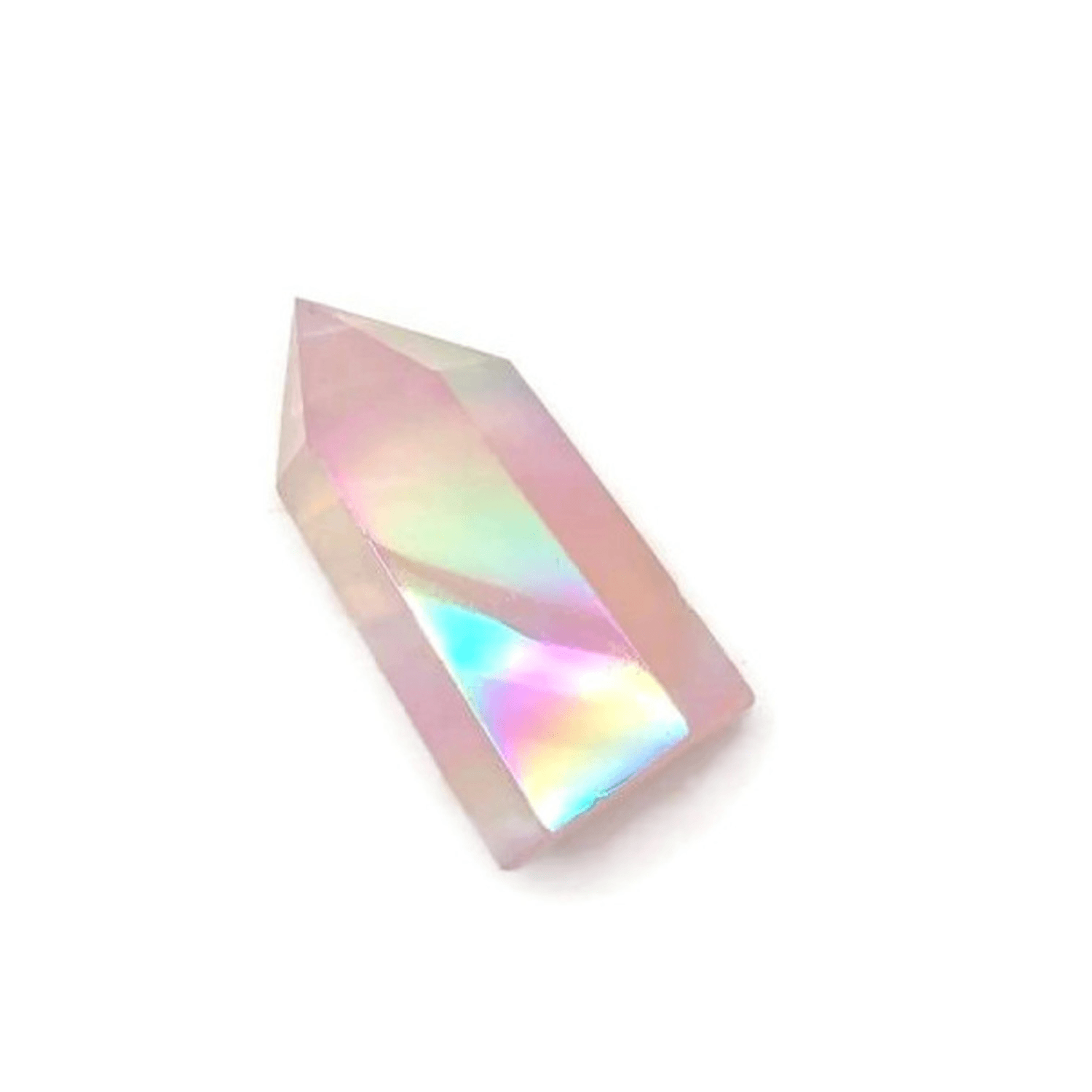 AURA ROSE QUARTZ POINT - Energy Wicks