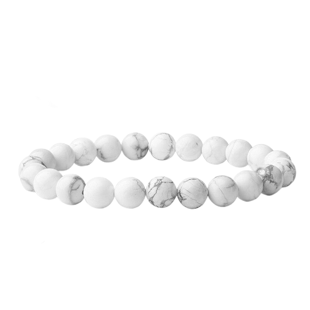 Howlite Bracelet (For Stress Relief)