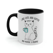 I Like Cats And Coffee Mug