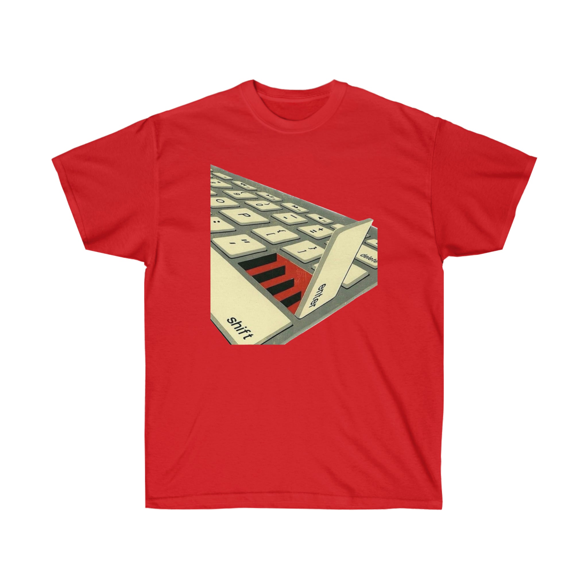 Enter Button Keyboard Tee