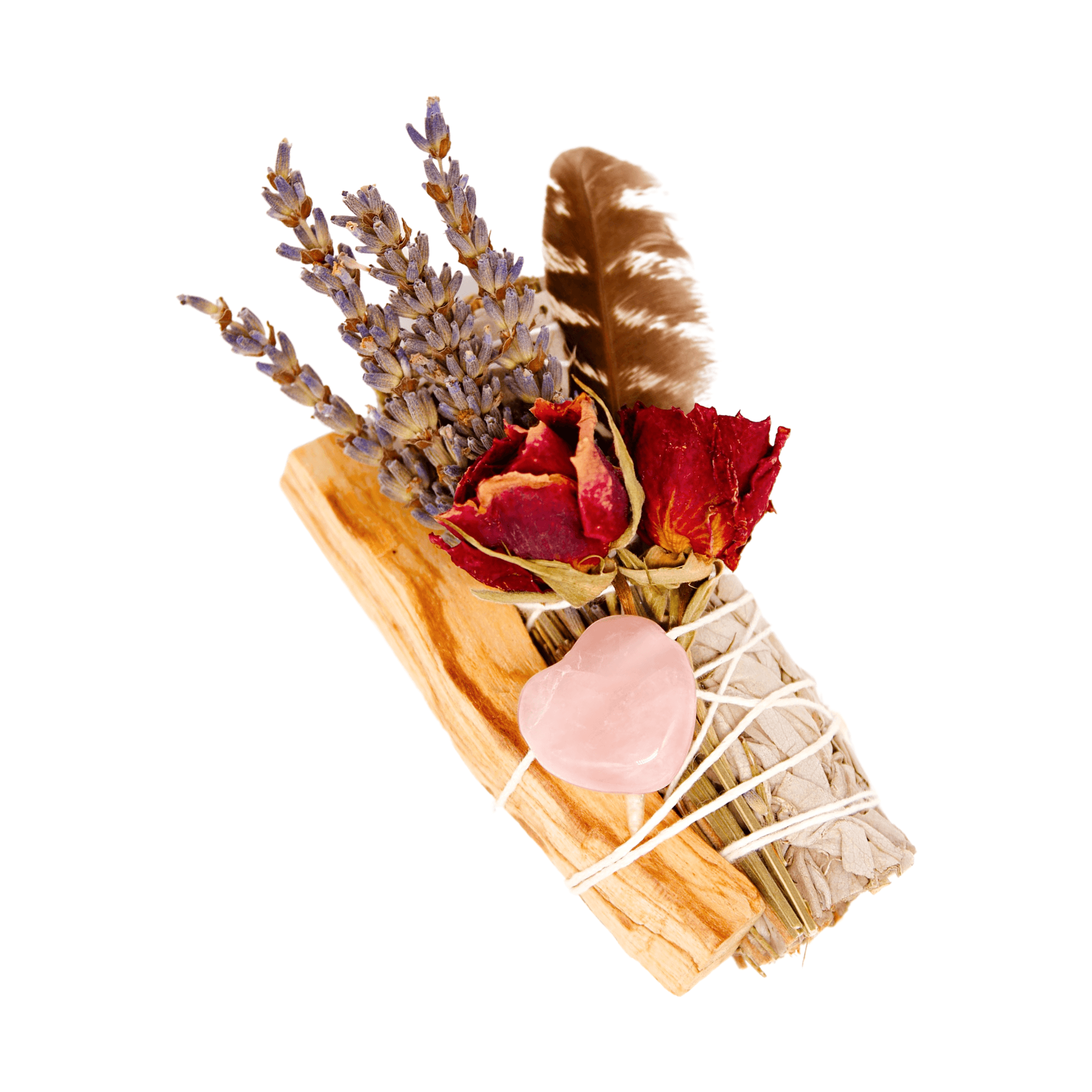 HEART HEALING SMUDGE BUNDLE - Energy Wicks