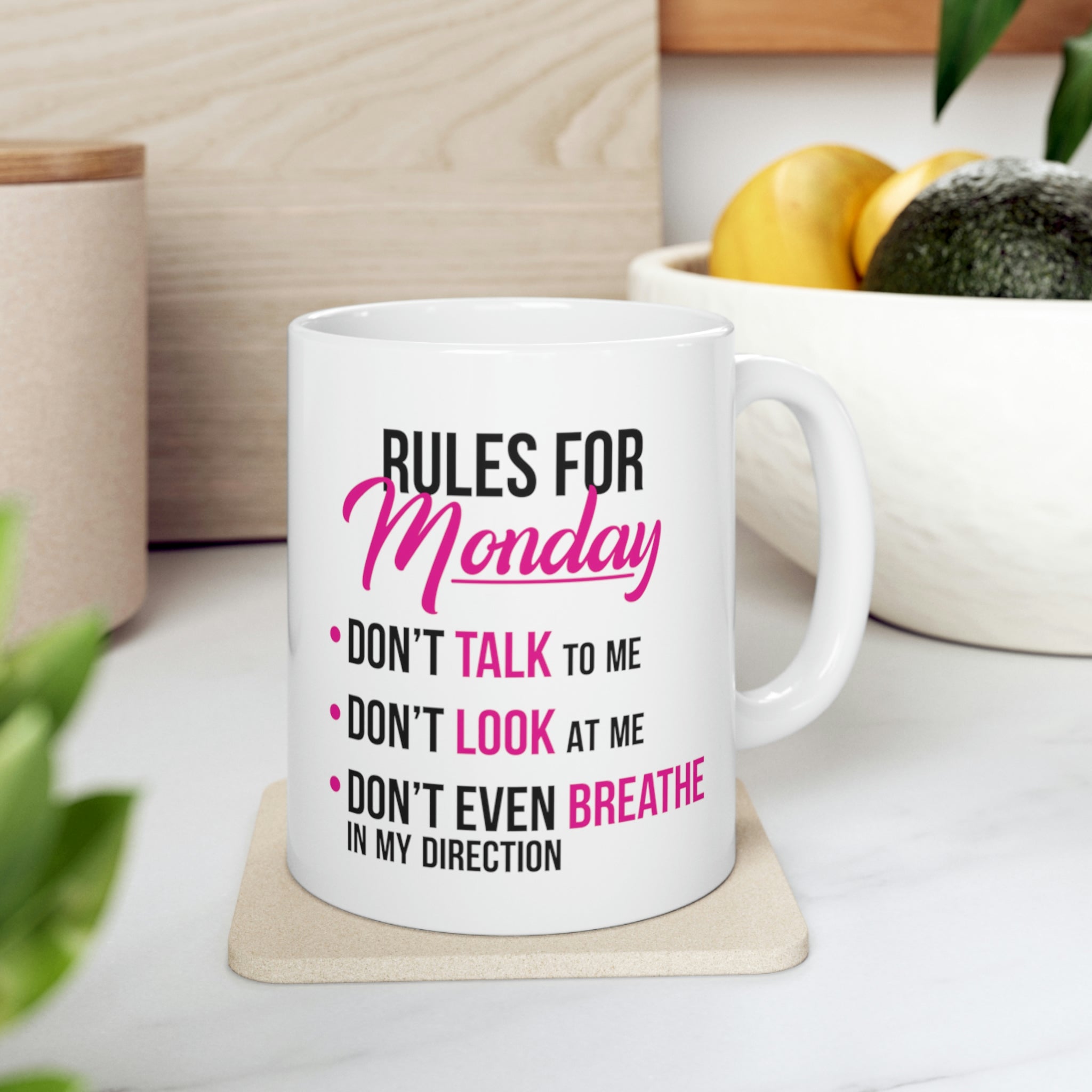 Rules For Monday Mug