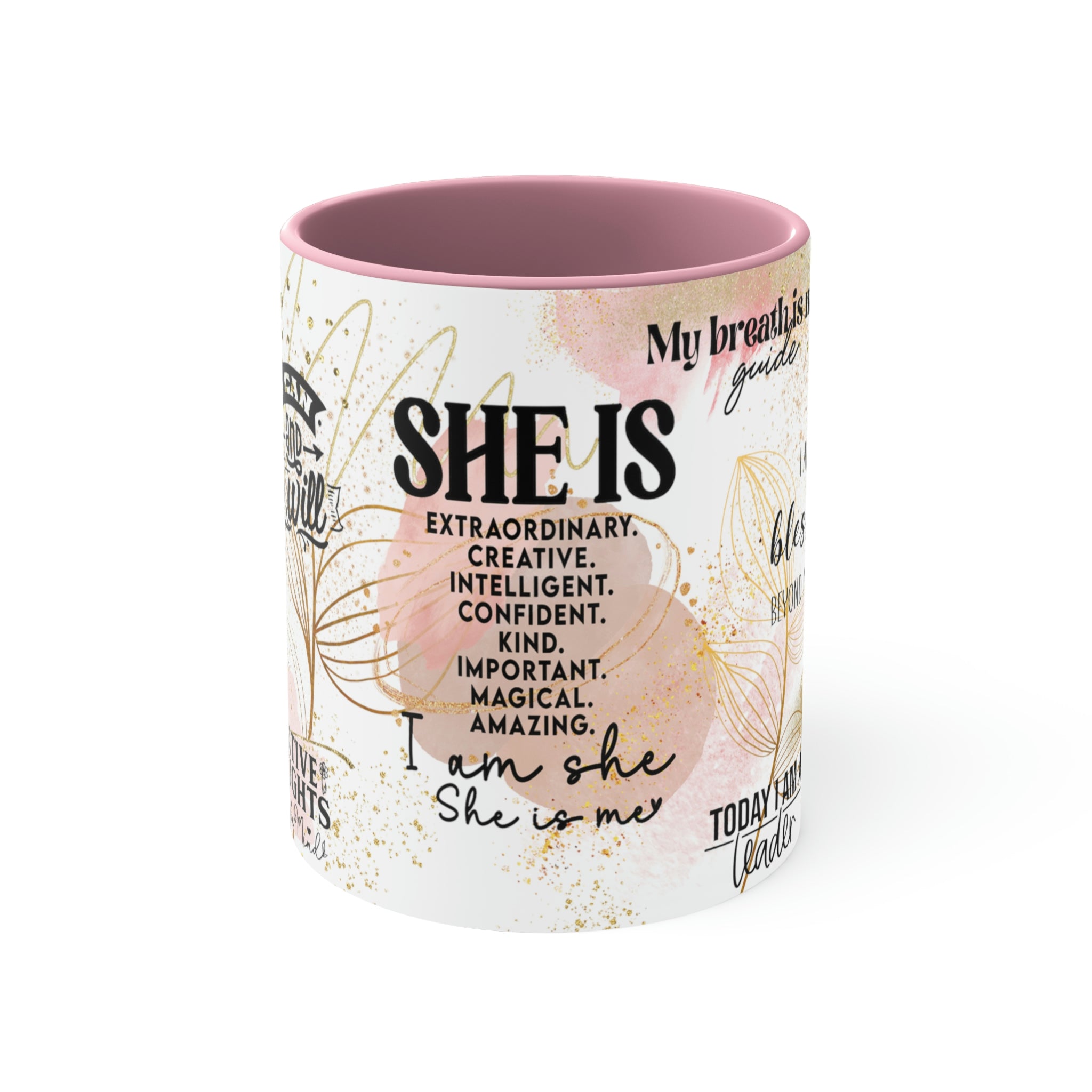 "She Is" Affirmation Mug