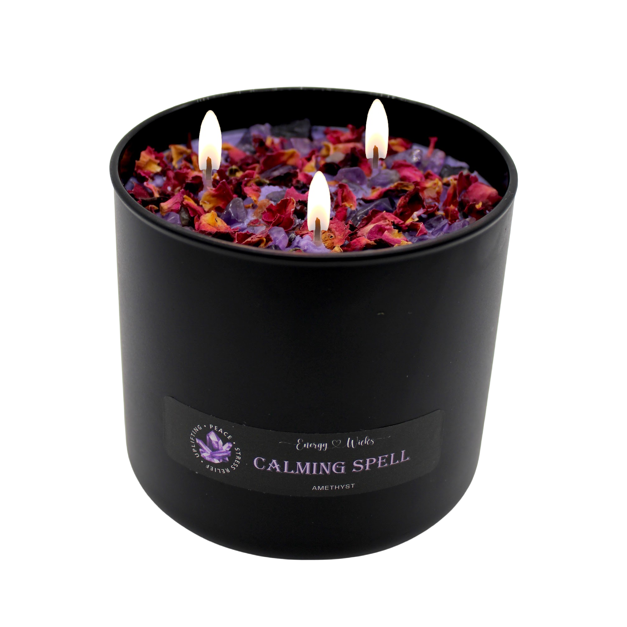 Calming Spell 3 Wick Candle - Energy Wicks
