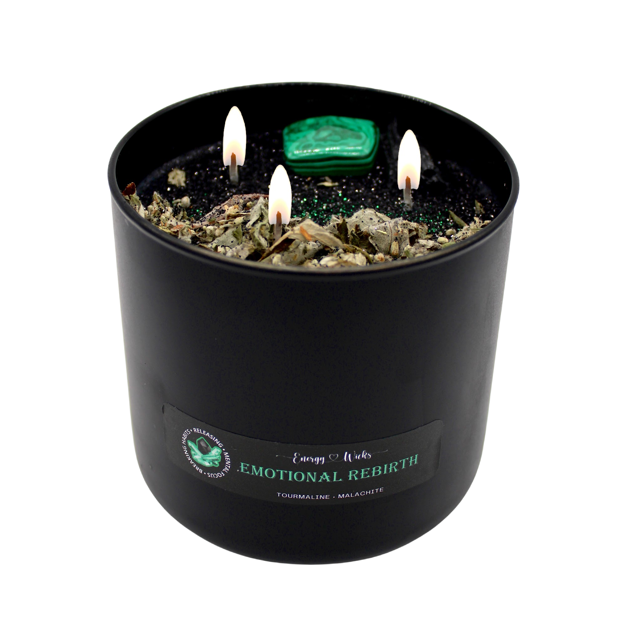 Emotional Rebirth 3 Wick Candle - Energy Wicks