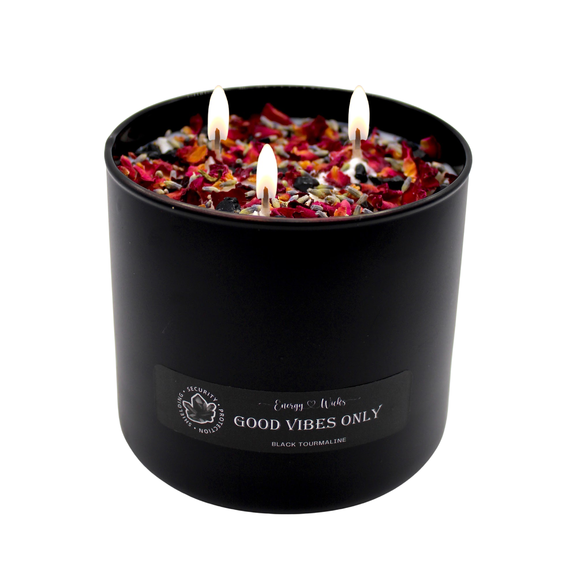 Good Vibes 3 Wick Candle - Energy Wicks