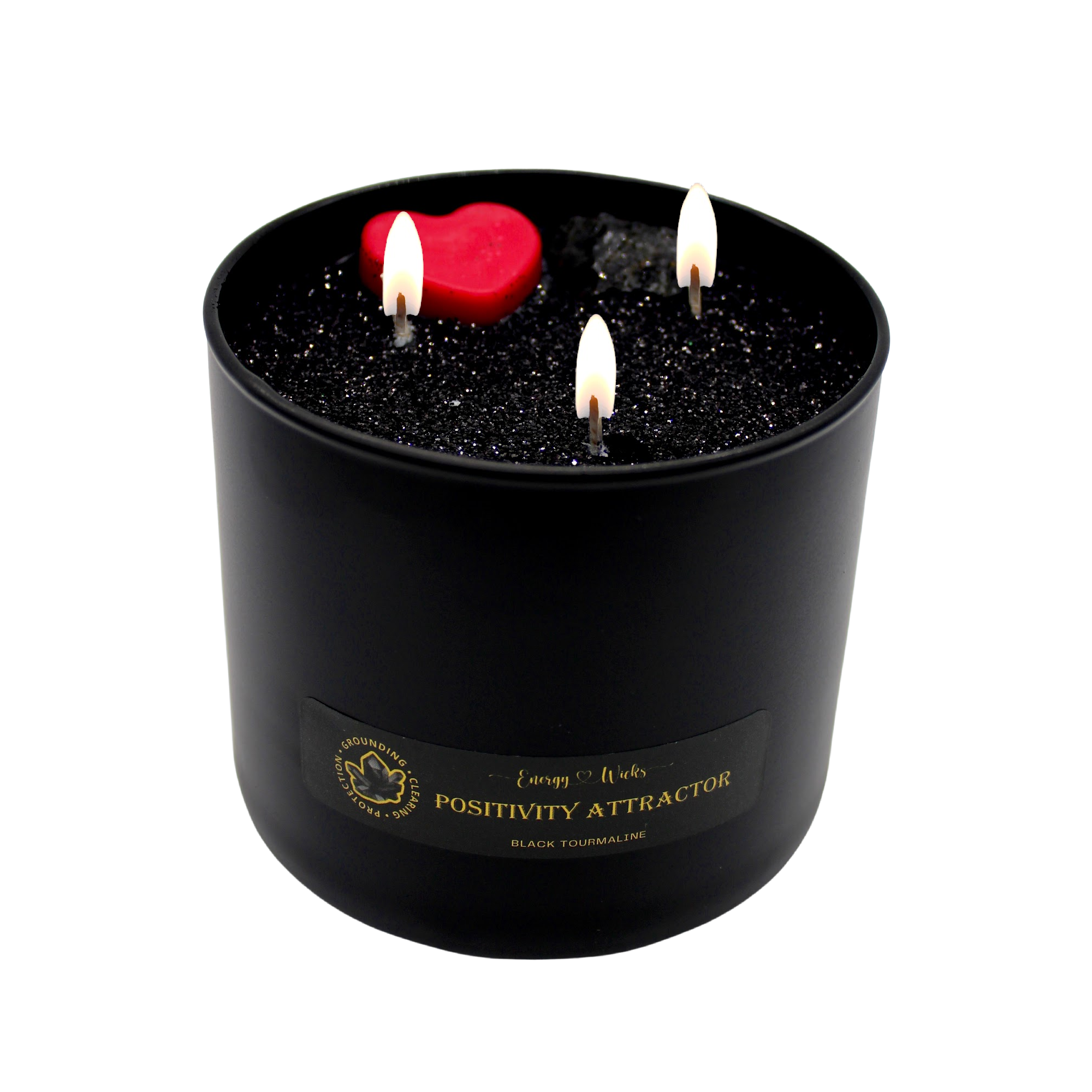 Positivity Attractor 3 Wick Candle - Energy Wicks