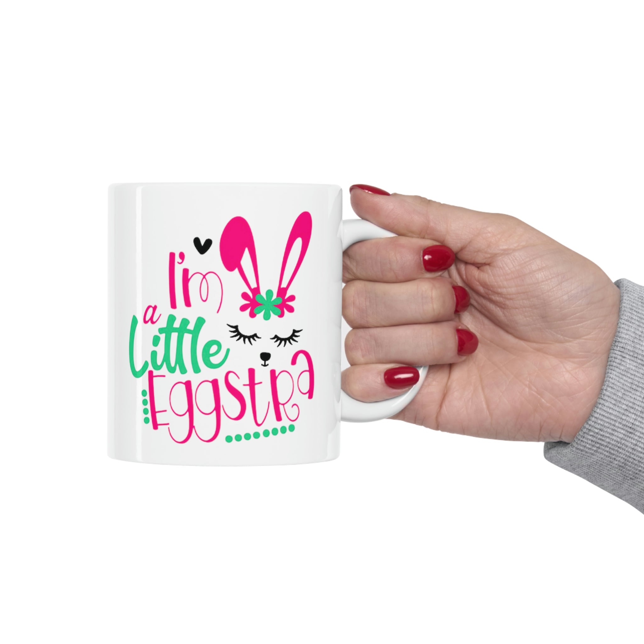 I'm A Little Eggstra Mug
