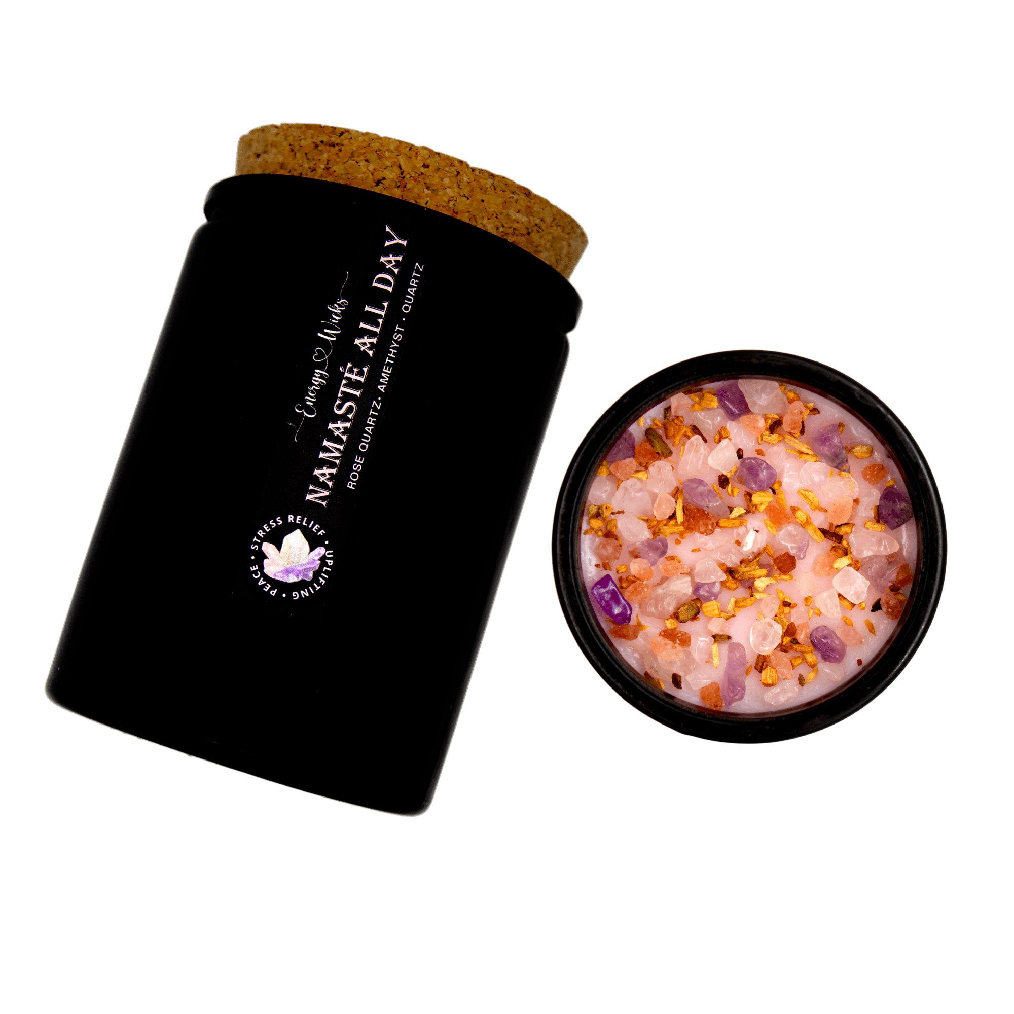 Gemstone Candle - Energy Wicks